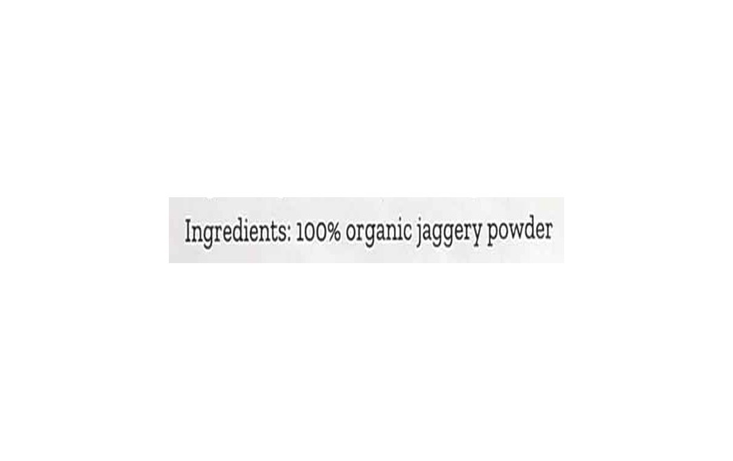 Conscious Food Golden Sugar Jaggery Powder Natural   Pack  500 grams